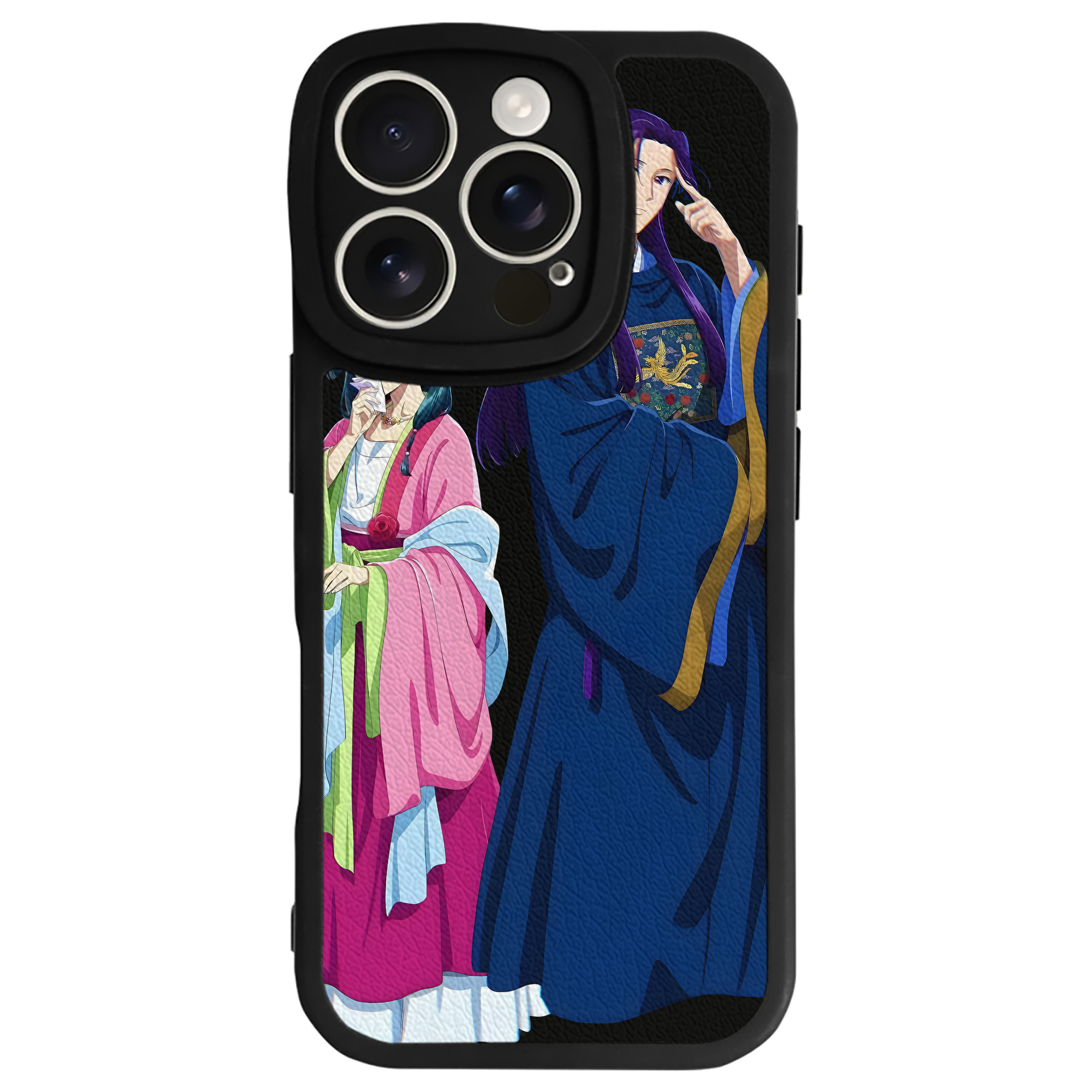 （画像用） 薬屋のひとりごと The Apothecary Diaries 【iPhone 16シリーズ対応】シリコンスマホケース（レザー調） 材質：シリコン